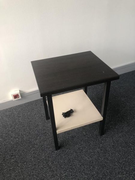 Desserte - Bois Et Métal - Bois et gris