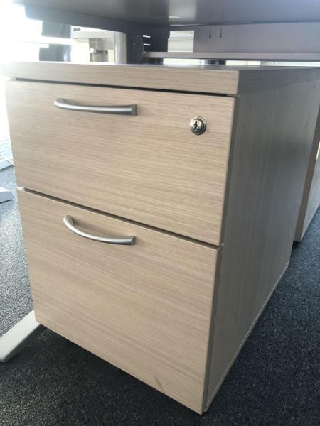 Caisson à roulettes - Bois - Blois clair