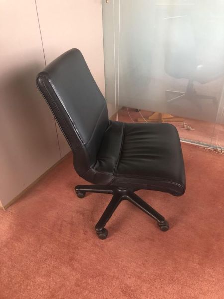 Fauteuil De Bureau - Cuir - Noir