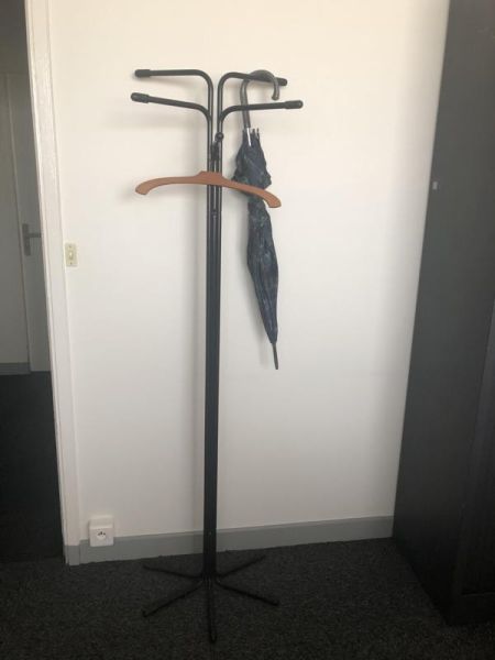 Porte-manteau - Métal - Noir