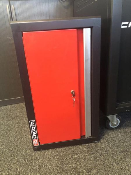 Armoire basse Facom - Métal - Noir et rouge