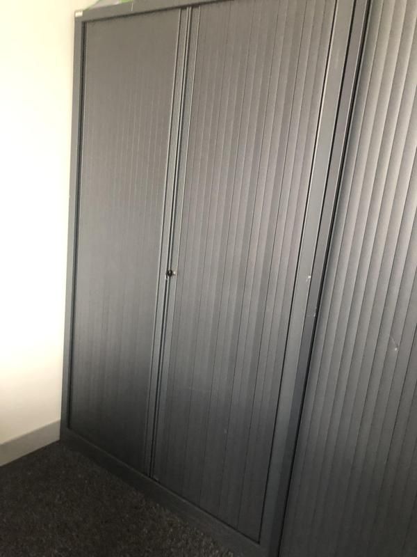 Armoire haute 120 - Métal - Gris