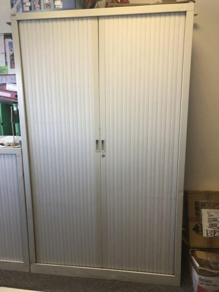 Armoire haute 120 - Métal - Gris