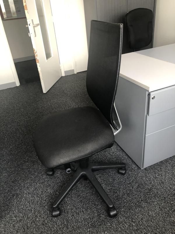 Fauteuil De Bureau - Tissu - Noir