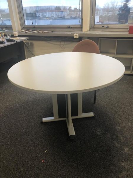 Table de réunion  - Bois Et Métallique - Gris