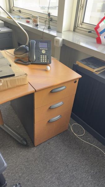 Caisson sans roulettes - Bois - Blois Clair