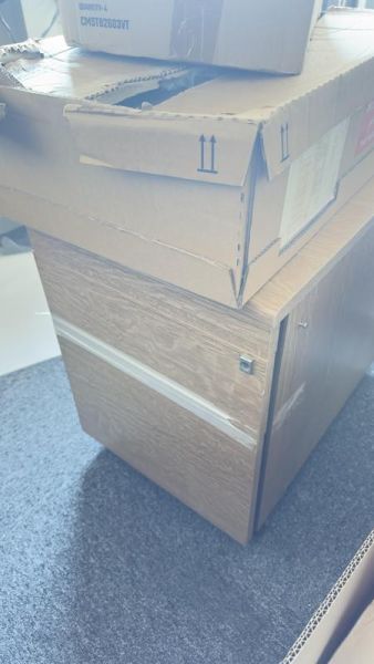 Caisson à roulettes - Bois - Blois Clair