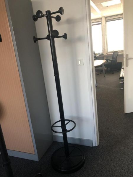 Porte-manteau - Métal - Noir