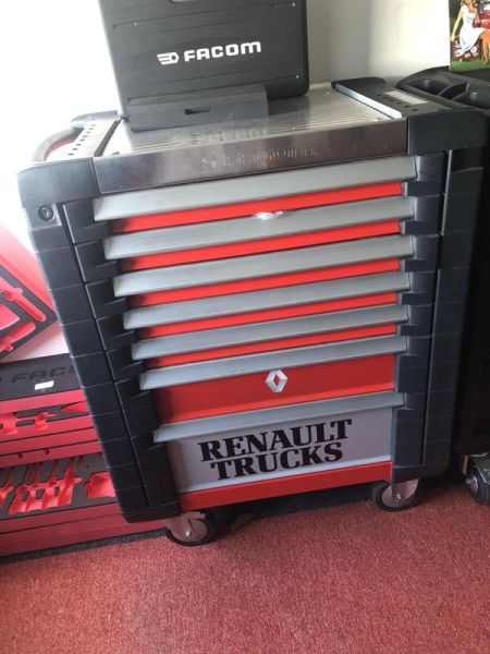 Servante Facom - Métal - Rouge Et gris