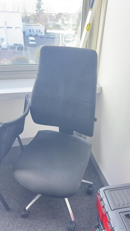 Fauteuil De Bureau - Tissu - Noir