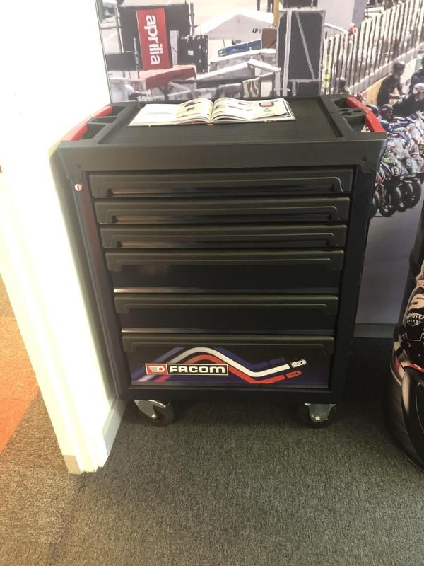 Servante Facom - Métal - Rouge Et Noir