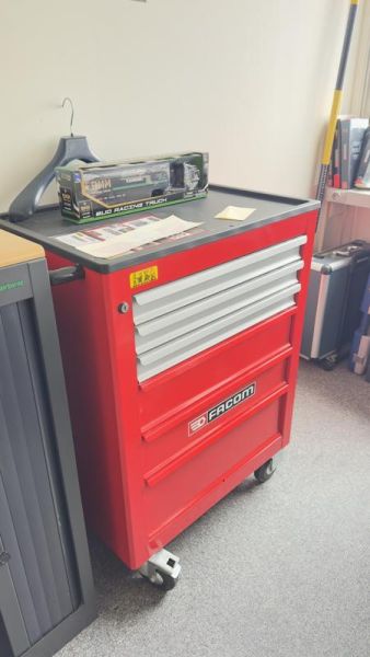 Servante Facom - Métal - Rouge Et gris