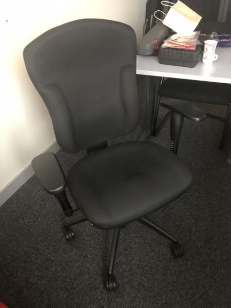 Fauteuil de bureau - Tissu  - Noir