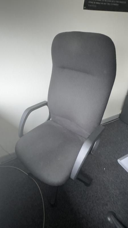 Fauteuil De Bureau - Tissu - Noir