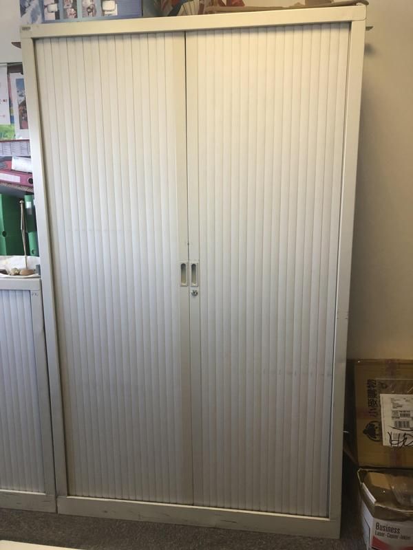 Armoire haute 120 - Métal - Gris