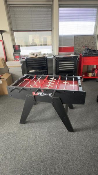 foot - Bois Et Métal - Noir