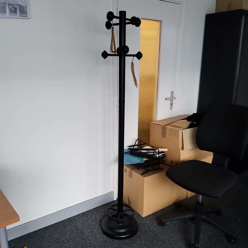 Porte-manteau - Métal - Noir