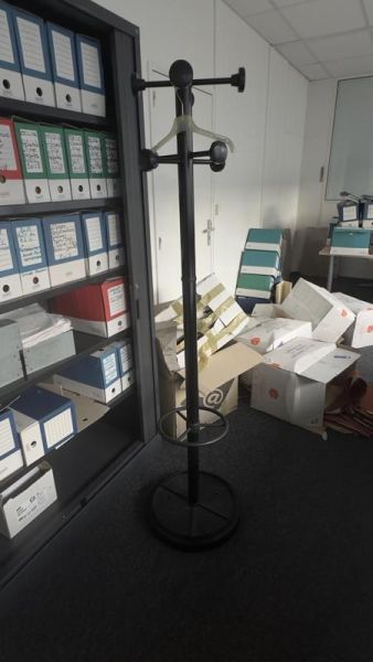 Porte-manteau - Métal - Noir