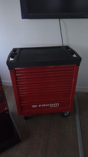 Servante Facom - Métal - Rouge Et Noir