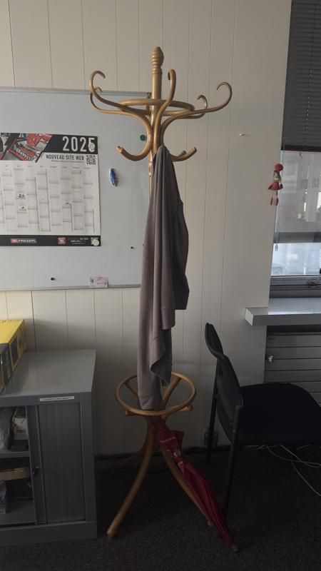 Porte-manteau - Bois - Marron