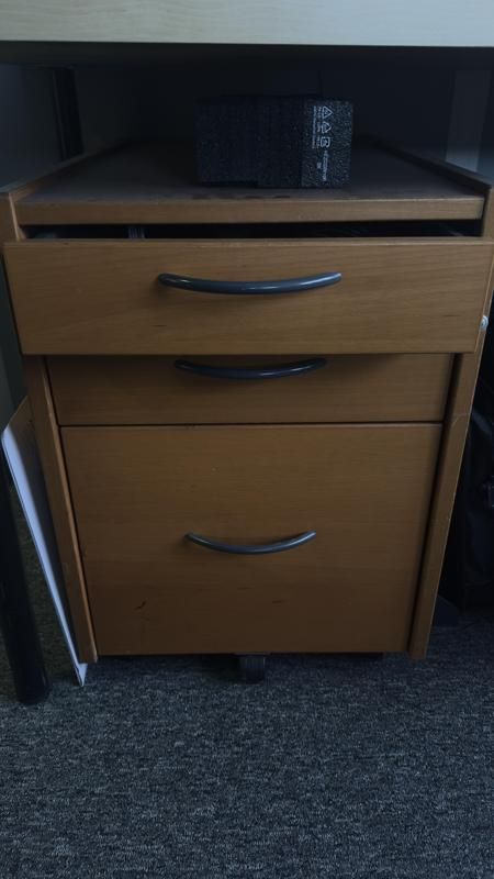 Caisson à roulettes - Bois - Bois