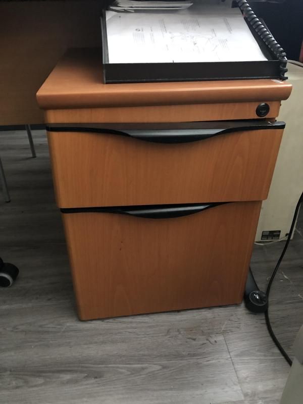 Caisson sans roulettes - Bois - Bois clair