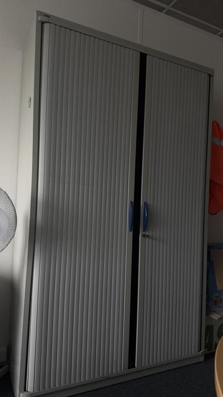 Armoire haute 120 - Métal  - Gris Clair