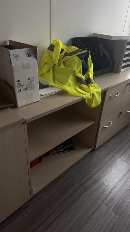 Armoire basse 80 - Bois - Bois Clair