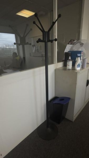 Porte-manteau - Métal - Noir