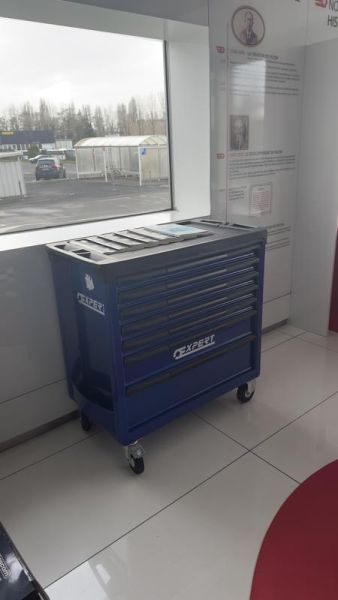 Servante Expert - Métal - Bleu