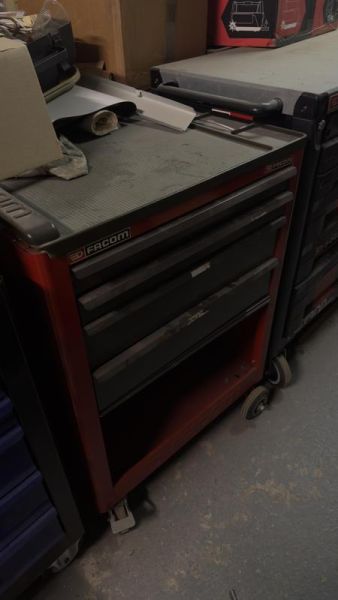 Servante Facom - Métal - Rouge Et Noir