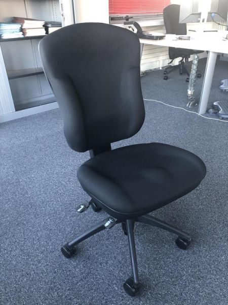 Fauteuil De Bureau - Tissu - Noir