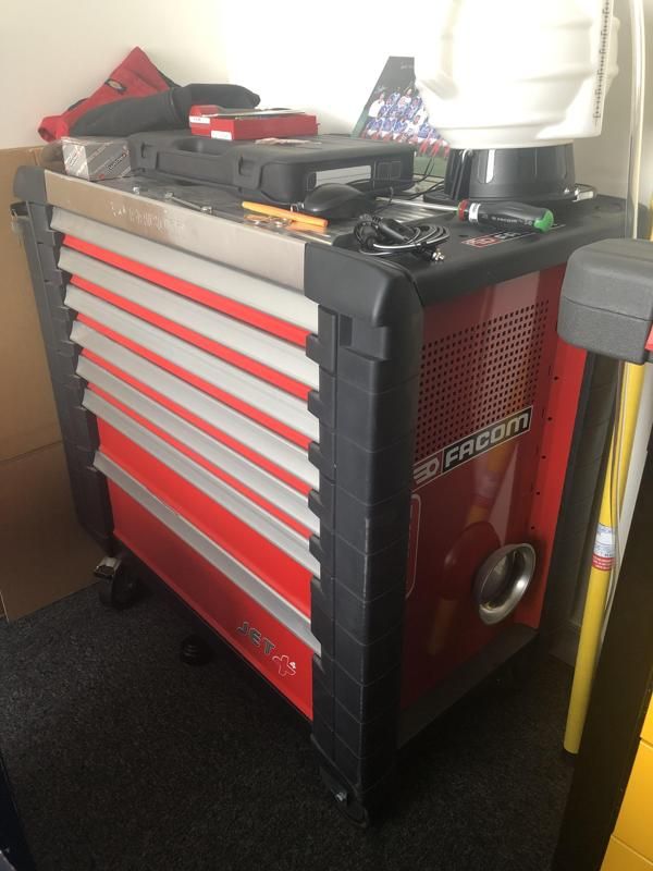 Servante Facom - Métal - Rouge Et Noir