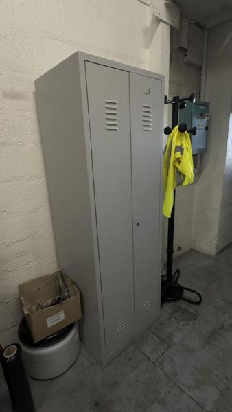 Casier vestiaire - Metal - Gris Clair