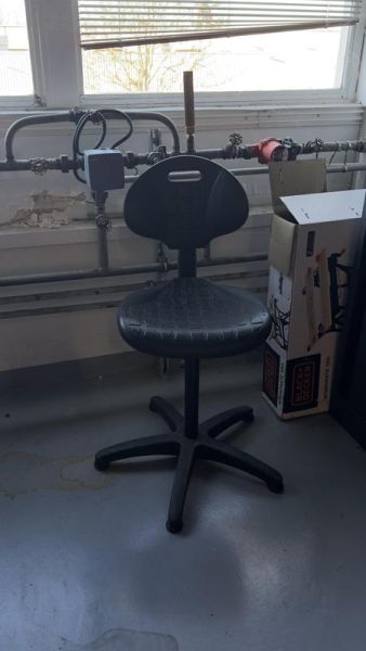 Fauteuil de bureau - Plastique - Noir