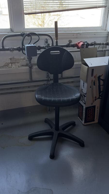 Fauteuil de bureau - Plastique - Noir
