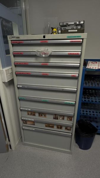 Servante - Métal - Gris Clair