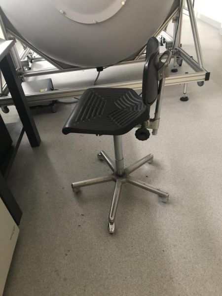 Fauteuil de bureau - Pvc - Noir