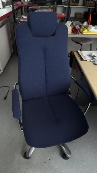 Fauteuil de bureau  - Tissu - Bleu