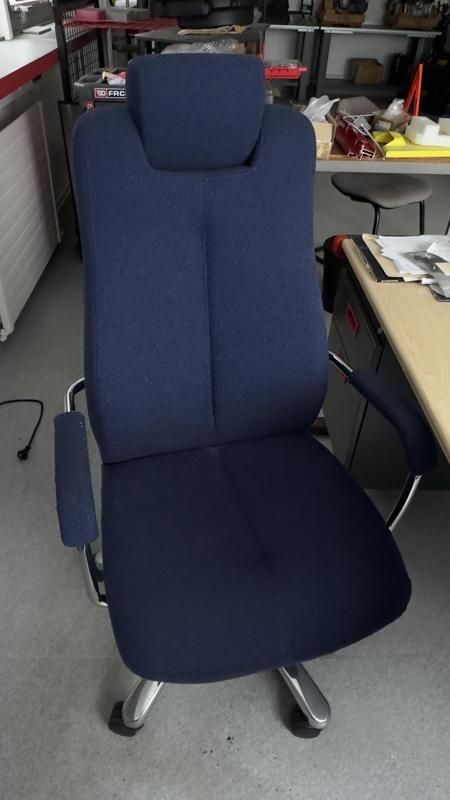 Fauteuil de bureau  - Tissu - Bleu