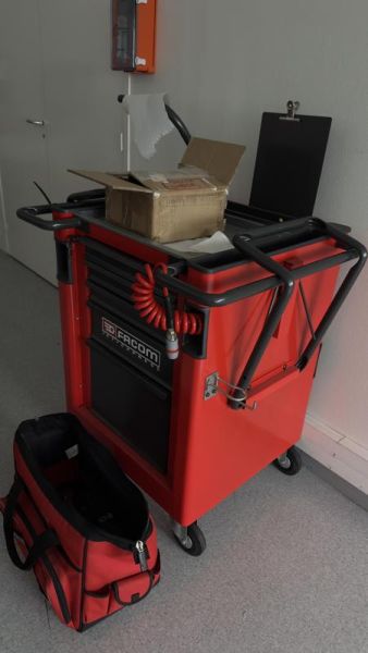 Servante Facom - Métal - Rouge Et Noir