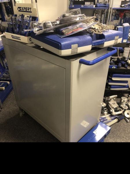 Servante Expert - Métal - Bleu Et Gris